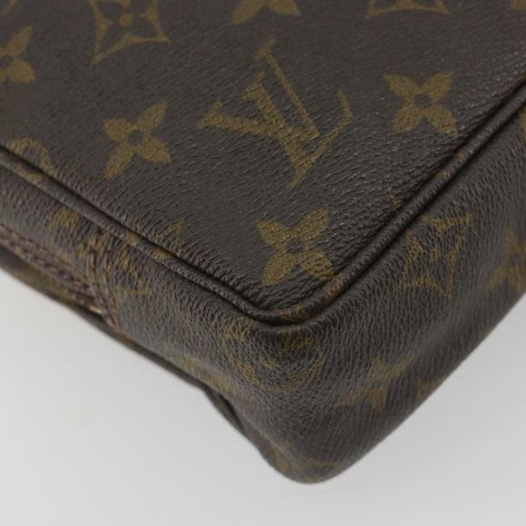 LOUIS VUITTON Monogram Trousse Toilette 23 Clutch Bag M47524 LV Auth 195030