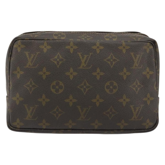 LOUIS VUITTON Monogram Trousse Toilette 23 Clutch Bag M47524 LV Auth 195030