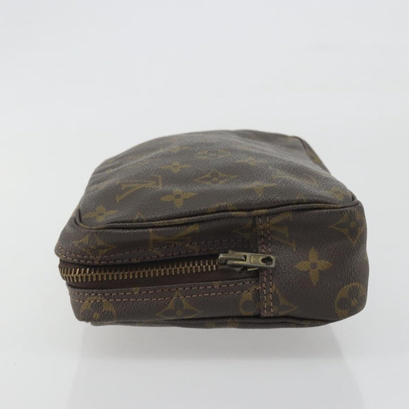 LOUIS VUITTON Monogram Trousse Toilette 23 Clutch Bag M47524 LV Auth 195030