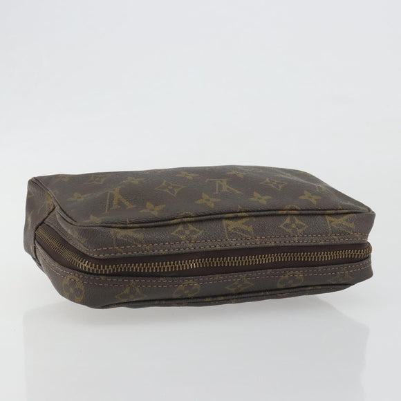 LOUIS VUITTON Monogram Trousse Toilette 23 Clutch Bag M47524 LV Auth 195030