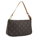 LOUIS VUITTON Mini Pochette Accessoires Accessory Pouch N41667 LV Auth 195032-1