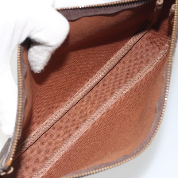LOUIS VUITTON Mini Pochette Accessoires Accessory Pouch N41667 LV Auth 195032