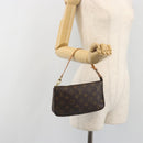LOUIS VUITTON Mini Pochette Accessoires Accessory Pouch N41667 LV Auth 195032-20