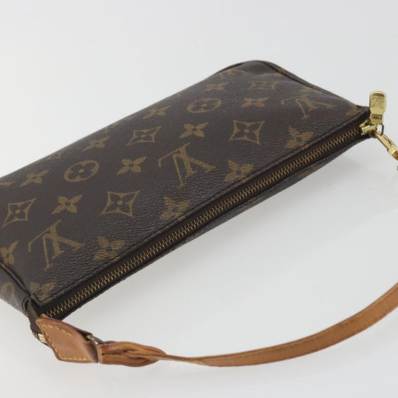 LOUIS VUITTON Mini Pochette Accessoires Accessory Pouch N41667 LV Auth 195032