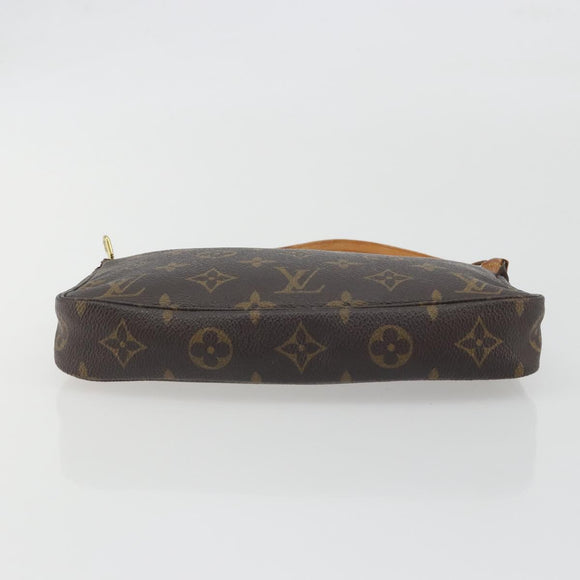 LOUIS VUITTON Mini Pochette Accessoires Accessory Pouch N41667 LV Auth 195032
