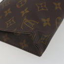 LOUIS VUITTON Monogram Poche Toilette 19 Pouch M47544 LV Auth 195034-16