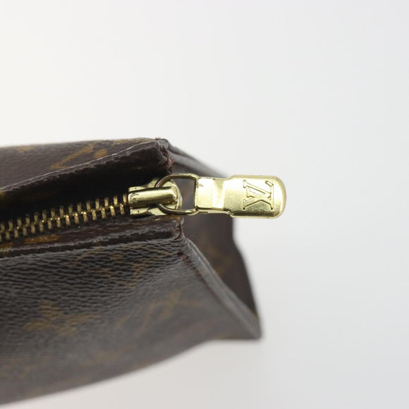 LOUIS VUITTON Monogram Poche Toilette 19 Pouch M47544 LV Auth 195034