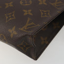LOUIS VUITTON Monogram Poche Toilette 19 Pouch M47544 LV Auth 195034-7