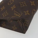 LOUIS VUITTON Monogram Poche Toilette 19 Pouch M47544 LV Auth 195034-14