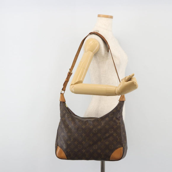 LOUIS VUITTON Monogram Boulogne 35 Shoulder Bag M51260 LV Auth 195035