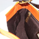 BALLY Shoulder Bag Leather Yellow Gold Auth 195037A-23