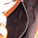 BALLY Shoulder Bag Leather Yellow Gold Auth 195037A-25