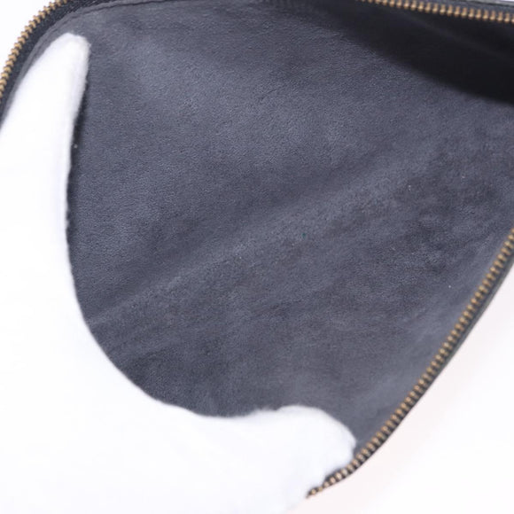 LOUIS VUITTON Epi Pochette Accessoires Accessory Pouch Black M52982 Auth 195038