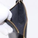 LOUIS VUITTON Epi Pochette Accessoires Accessory Pouch Black M52982 Auth 195038-17