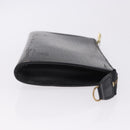 LOUIS VUITTON Epi Pochette Accessoires Accessory Pouch Black M52982 Auth 195038-3