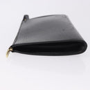 LOUIS VUITTON Epi Pochette Accessoires Accessory Pouch Black M52982 Auth 195038-4
