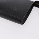 LOUIS VUITTON Epi Pochette Accessoires Accessory Pouch Black M52982 Auth 195038-14