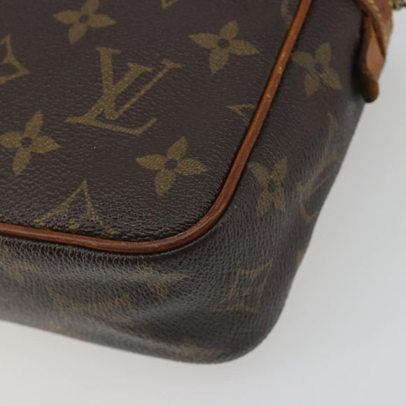LOUIS VUITTON Monogram Compiegne 23 Clutch Bag M51847 LV Auth 195039