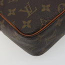 LOUIS VUITTON Monogram Compiegne 23 Clutch Bag M51847 LV Auth 195039-16