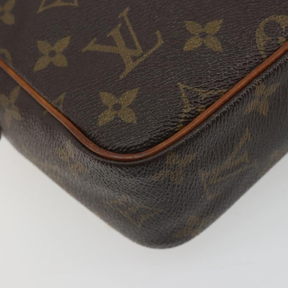 LOUIS VUITTON Monogram Compiegne 23 Clutch Bag M51847 LV Auth 195039