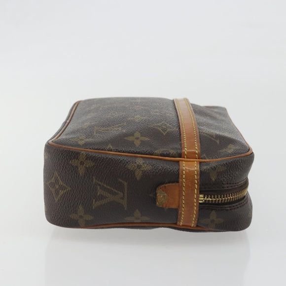 LOUIS VUITTON Monogram Compiegne 23 Clutch Bag M51847 LV Auth 195039
