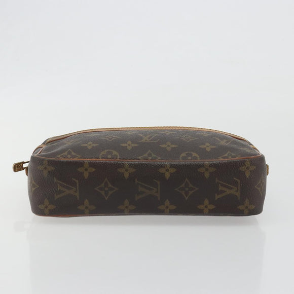 LOUIS VUITTON Monogram Compiegne 23 Clutch Bag M51847 LV Auth 195039
