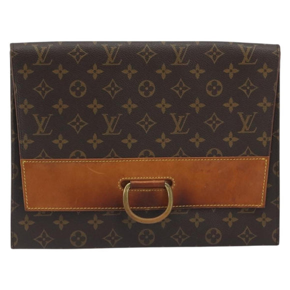 LOUIS VUITTON Monogram Jena Clutch Bag M51808 LV Auth 195040