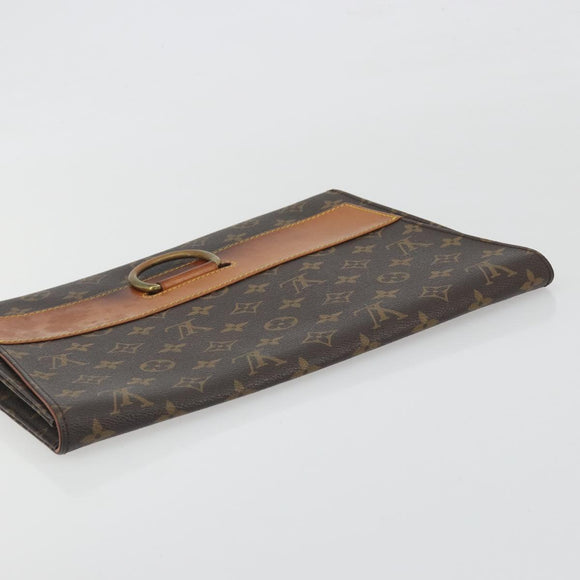 LOUIS VUITTON Monogram Jena Clutch Bag M51808 LV Auth 195040