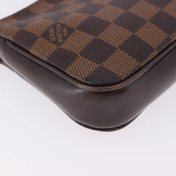LOUIS VUITTON Damier Ebene Navona Accessory Pouch N51983 LV Auth 195041