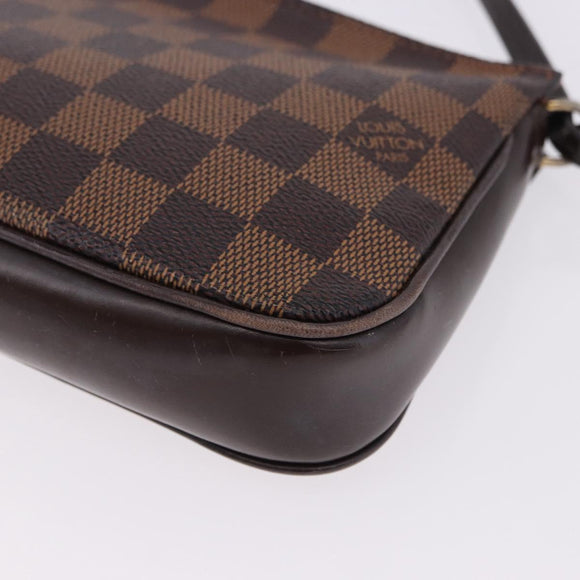 LOUIS VUITTON Damier Ebene Navona Accessory Pouch N51983 LV Auth 195041