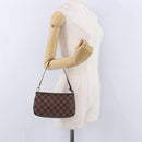 LOUIS VUITTON Damier Ebene Navona Accessory Pouch N51983 LV Auth 195041-20