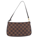 LOUIS VUITTON Damier Ebene Navona Accessory Pouch N51983 LV Auth 195041-2