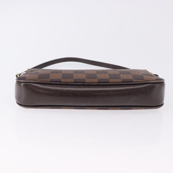 LOUIS VUITTON Damier Ebene Navona Accessory Pouch N51983 LV Auth 195041