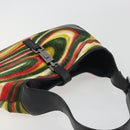 GUCCI Jackie Shoulder Bag Velor Multicolor Silver 001 3306 Auth 195044-6