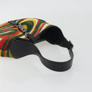 GUCCI Jackie Shoulder Bag Velor Multicolor Silver 001 3306 Auth 195044-7