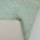 GUCCI GG Canvas Tote Bag Light Blue Gold 002 1098 Auth 195045-10