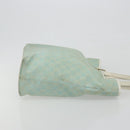 GUCCI GG Canvas Tote Bag Light Blue Gold 002 1098 Auth 195045-4