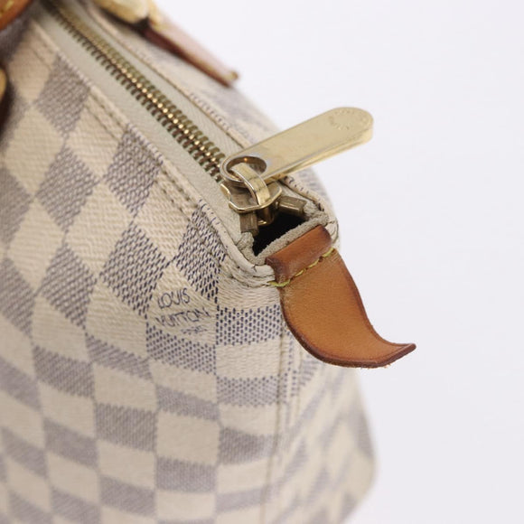LOUIS VUITTON Damier Azur Saleya PM Tote Bag N51186 LV Auth 195046
