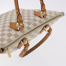 LOUIS VUITTON Damier Azur Saleya PM Tote Bag N51186 LV Auth 195046-6