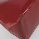 LOUIS VUITTON Monogram Vernis Wilshire PM Bag Pomme D'amour M93642 Auth 195049A-13