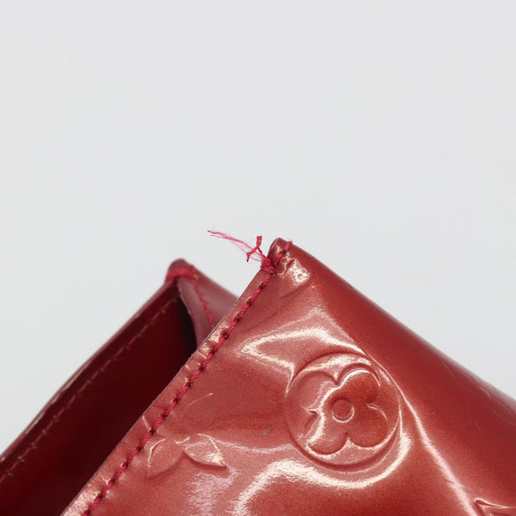 LOUIS VUITTON Monogram Vernis Wilshire PM Bag Pomme D'amour M93642 Auth 195049A