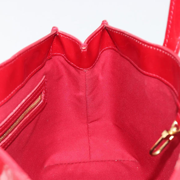 LOUIS VUITTON Monogram Vernis Wilshire PM Bag Pomme D'amour M93642 Auth 195049A