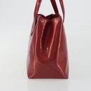 LOUIS VUITTON Monogram Vernis Wilshire PM Bag Pomme D'amour M93642 Auth 195049A-5