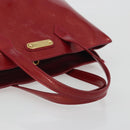 LOUIS VUITTON Monogram Vernis Wilshire PM Bag Pomme D'amour M93642 Auth 195049A-7