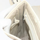 BURBERRY Nova Check Shoulder Bag Canvas Beige Auth 195053-21