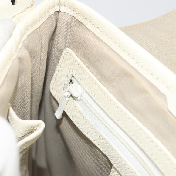 BURBERRY Nova Check Shoulder Bag Canvas Beige Auth 195053