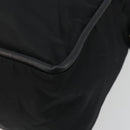 CELINE Circle Tote Bag Nylon Black Gold Auth 195054A-10