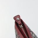 Christian Dior Trotter Canvas Hand Bag Navy Silver Auth 195056A-10