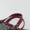 Christian Dior Trotter Canvas Hand Bag Navy Silver Auth 195056A-8