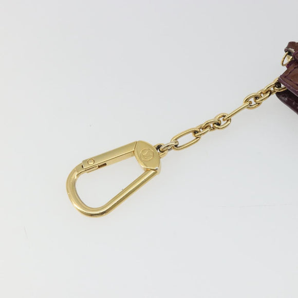 LOUIS VUITTON Monogram Vernis Pochette Cles NM Violet M93560 LV Auth 195058